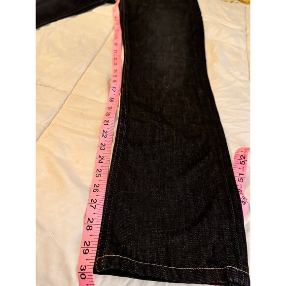 SOLD Vintage Hudson Y2K Low Rise Carly Flap Straight Jeans 26 - Picture 11 of 11